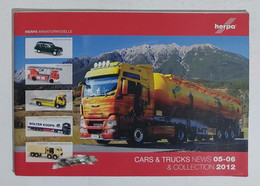 72466 CATALOGO Modellismo HERPA - Cars & Trucks 05-06 & Collection 2012 - Italië