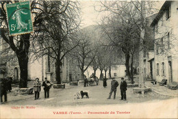 Vabre * La Promenade Du Terrier * Le Facteur * Villageois - Vabre