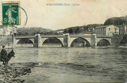 Roquecourbe * Vue Sur Le Pont * Enfant Sur Son âne - Roquecourbe