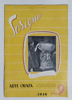 02279 Scrigno Arte Orafa - 1949 Nr. 08/09 - Arte, Diseño Y Decoración