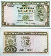 Tımor 20 Escudos 1967 Unc - Timor