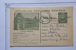 O 12 ROMANIA  BELLE CARTE LETTRE ENTIER 1927  ++  +A VOIR ++ AFFR. INTERESSANT - Storia Postale