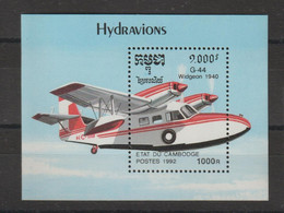 Cambodge 1992 Hydravions BF 97 ** MNH - Cambodge