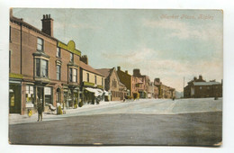 Ripley - Market Place - 1907 Used Derbyshire Postcard With Duplex Postmark - Derbyshire