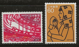 Japon 1984 N° Y&T : 1495 Et 1396 ** - Unused Stamps