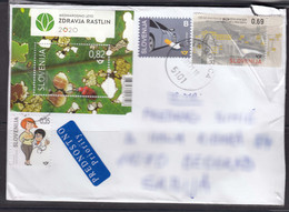 Slovenia Modern Cover To Serbia - Slowenien