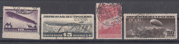 Russia USSR 1931 Zeppelin Mi#397-400 Used - Usados