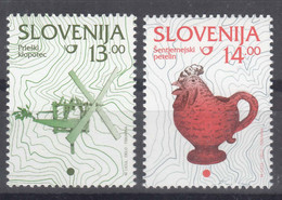 Slovenia 1997 Mi#204-205 Mint Never Hinged - Slowenien