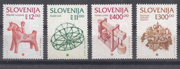 Slovenia 1994 Mi#89-90 And 97-98 Mint Never Hinged - Slowenien