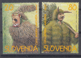 Slovenia 1997 Mi#173-174 Mint Never Hinged - Slowenien