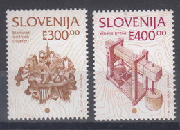 Slovenia 1994 Mi#97-98 Mint Never Hinged - Slowenien