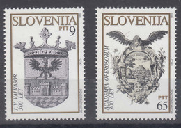 Slovenia 1993 Mi#67-68 Mint Never Hinged - Slovenië