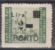 Istria Litorale Yugoslavia Occupation, Porto 1946 Sassone#9 Mint Hinged - Occ. Yougoslave: Istria