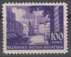 Croatia NDH 1941 Mi#65 Mint Never Hinged - Kroatien