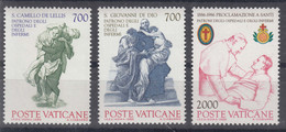 Vatican 1986 Mi#894-896 Mint Never Hinged - Neufs