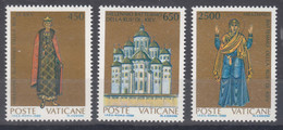 Vatican 1988 Mi#946-948 Mint Never Hinged - Neufs