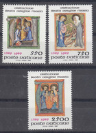 Vatican 1989 Mi#973-975 Mint Never Hinged - Unused Stamps