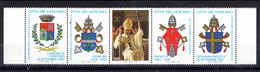 Vatican 1997 Mi#1226 Mint Never Hinged Strip - Unused Stamps