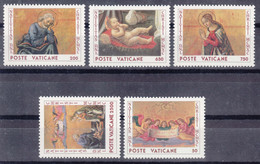 Vatican 1990 Mi#1018-1022 Mint Never Hinged - Ungebraucht
