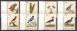 Vatican 1989 Birds Mi#976-983 Mint Never Hinged - Ungebraucht