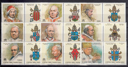 Vatican 2000 Mi#1327-1335 Zf Mint Never Hinged - Unused Stamps