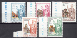 Vatican 1991 Mi#1046-1050 Mint Never Hinged - Ungebraucht