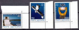 Vatican 1991 Mi#1040-1042 Mint Never Hinged - Unused Stamps