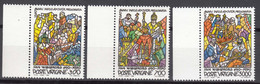 Vatican 1990 Mi#999-1001 Mint Never Hinged - Unused Stamps