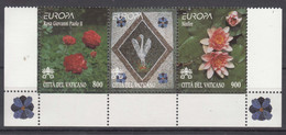Vatican 1999 Europa Mi#1277-1278 Mint Never Hinged Strip - Unused Stamps