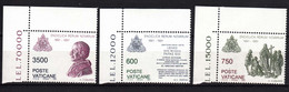 Vatican 1995 Mi#1035-1037 Mint Never Hinged - Neufs