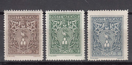 Vatican 1945 Mi#103,104,105 Mint Never Hinged - Neufs