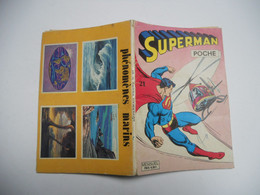 SUPERMAN POCHE N°21/BE/SAGEDITION/1979 - Superman