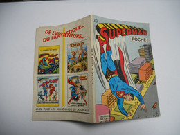 SUPERMAN POCHE N°20. SAGEDITION. 1979.BE+c14 - Superman