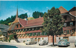 SIGNAU → Gasthof Bären Mit Oldtimer Davor, Ca.1960 - Signau