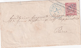 NORDDEUTSCHER BUND       ENTIER POSTAL/GANZSACHE/POSTAL STATIONERY LETTRE DE GARTOW - Enteros Postales