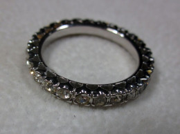 Anello Strass Metal  Bigiotteria Vintage - Anelli