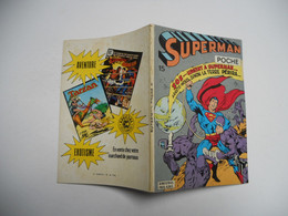 SUPERMAN POCHE N°15 SAGEDITION 1978 - Superman