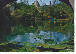 CPM - 86 - Les Ruines Du Vieux Chateau De GENCAY - Barque - TBE - 1972 - - Gencay