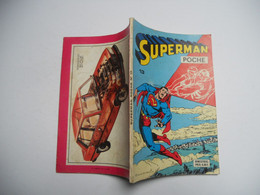 SUPERMAN POCHE N°13 SAGEDITION 1979 - Superman