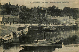 Hennebont * Les Quais Et La Vieille Ville * Bateaux - Hennebont