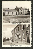 SOMBREFFE « La Gare » + « Rue De La Gare »(2 Vues/carte Postale) – Ed. E. Buyle, Bxl - Sombreffe