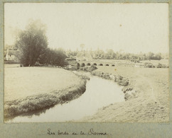 (Manche) Hyenville . Les Bords De La Sienne . Citrate Circa 1895 . - Ancianas (antes De 1900)