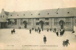 St Mars La Jaille * Cour De La Nouvelle école St Fernand * Groupe Scolaire - La Bernerie-en-Retz