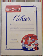 Ancien Protege Cahier D'Ecole PUBLICITAIRE FRANCORUSSE EFGE Systeme Metrique - Protège-cahiers