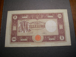 Italia 1000 Lire Decr 12/10/1946 - 1.000 Lire