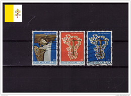 Vaticano 1971 - ° - Contro Le Discriminazioni Razziali - Sas.500-501 503 (vat354) - Used Stamps