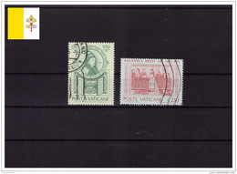 Vaticano 1975 - ° - 5º Centenario Della Biblioteca Apostolica Vaticana - Sas.586-587 (vat385) - Used Stamps