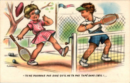 Gougeon Sport Tennis Balle Ball Raquette Racket - Tu Ne Pourras Pas Dire Qu'il Ne T'a Pas Tapé Dans L'oeil ! ... B.Etat - Gougeon