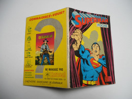 SUPERMAN POCHE N°1 SAGEDITION BE++ - Superman