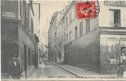 75 Paris 75018  -     La Rue Saint Rustique A  Montmartre - Arrondissement: 18